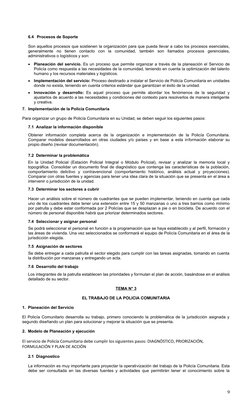 6.4 Procesos de Soporte
Son aquellos procesos que sostienen la organización para que pueda llevar a cabo los procesos esencia