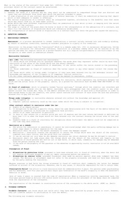 What is the status of the contract? Void under Art. 1409(6): those where the intention of the parties relative to the 
princi