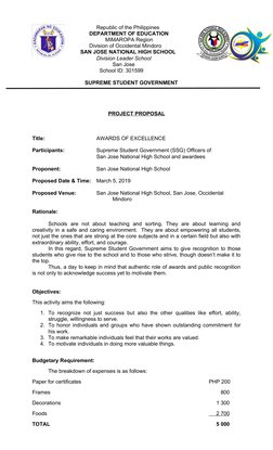 Republic of the Philippines
      DEPARTMENT OF EDUCATION
      MIMAROPA Region
      Division of Occidental Mindoro
SAN JOSE