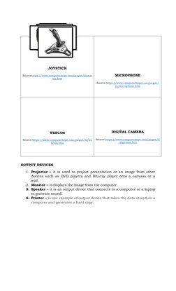 JOYSTICK
Sourcehttps://www.computerhope.com/jargon/j/joyst (https://www.computerhope.com/jargon/j/joystick.htm)
ick.htm
MICRO