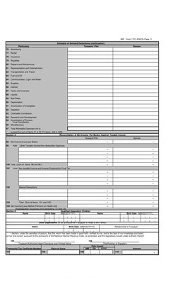 BIR Form 1701: Annual Income Tax Return | PDF | Income Tax | Tax Deduction