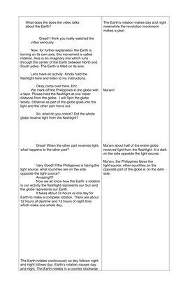 What does the does the video talks
about the Earth?
Great! I think you really watched the 
video seriously.
Now, for further