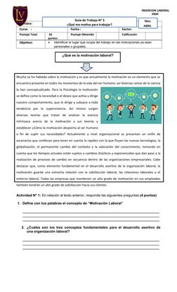 INSERCION LABORAL
IINM
  
Nombre:
Curso
: 
Fecha :
Sector:
Puntaje Total
26
puntos
Puntaje Obtenido
Calificación
Objetivo:
