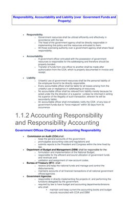 Introduction to Government Accounting | PDF | Budget | Accounting
