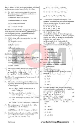 2000+ MCQS With Solution: of Physics, Chemistry, Biology, Maths