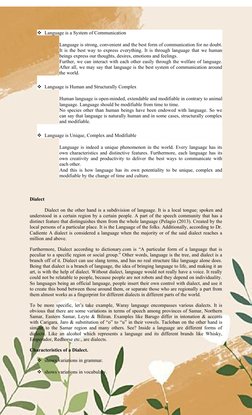 Language is a System of Communication
Language is strong, convenient and the best form of communication for no doubt.
It is