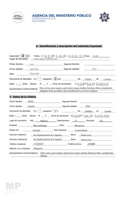 MP
ESTACIÓN DE POLICÍA
MONTERREY
AGENCIA DEL MINISTERIO PÚBLICO
ESTACIÓN DE POLICÍA
MONTERREY
  2       9             0    4