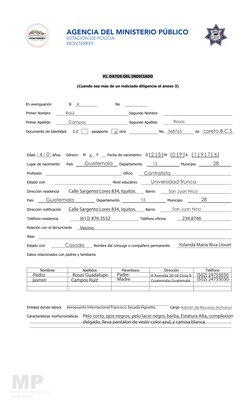 MP
ESTACIÓN DE POLICÍA
MONTERREY
AGENCIA DEL MINISTERIO PÚBLICO
ESTACIÓN DE POLICÍA
MONTERREY
Calle Sargento Lores 834, Iquit