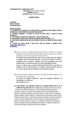 UNIVERSIDAD DE LA CUENCA DEL PLATA
                                         FACULTAD: Ciencias Jurídicas y Políticas