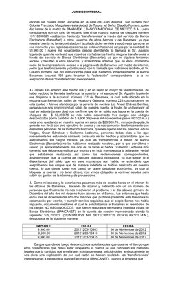 JURIDICO INTEGRAL
oficinas las cuales están ubicadas en la calle de Juan Aldama  Sur número 502
Colonia Francisco Murguía en