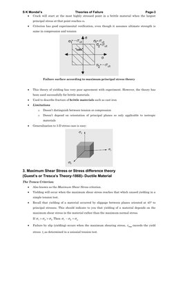Theories of Failure in Materials Engineering | PDF | Yield (Engineering ...