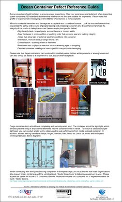 7-Point Container Inspection Guide | PDF | Door | Wall