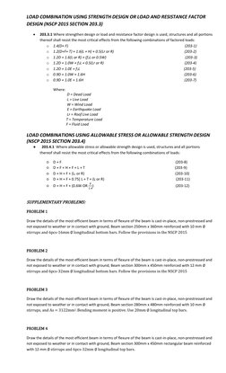 NSCP 2015 Concrete Design Guidelines | PDF | Strength Of Materials ...