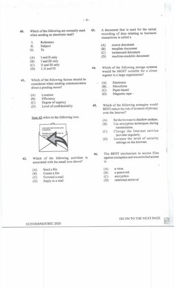 CXC Csec Edpm Paper 1 2020 | PDF