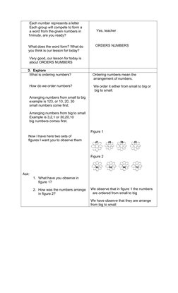 Ordering Numbers Math Grade 4 Grade 4 Math Lesson: Ordering Numbers | PDF | Lesson Plan | Teachers