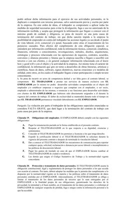 podrá utilizar dicha información para el ejercicio de sus actividades personales, ni la
duplicará o compa