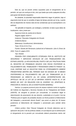 Amparo por Negativa de Pensión IMSS | PDF | Caso de ley | Debido al proceso