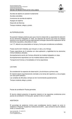 Provincia de Buenos Aires 
Dirección General de Cultura y Educación 
Subsecretaría de Educación 
Dirección de Educación Artís