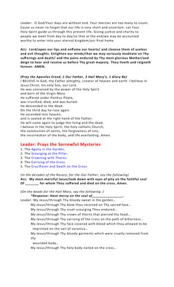 40 Days Prayer for the Departed Souls | PDF | Jesus | God The Father