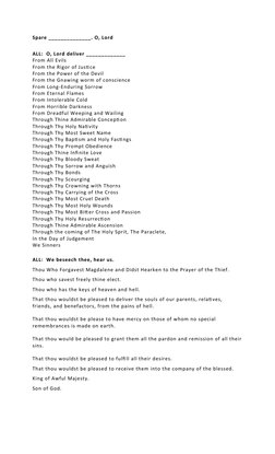 40 Days Prayer for the Departed Souls | PDF | Jesus | God The Father