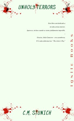 Este libro está dedicado a 
mi niña artista interior. 
Apareces, incluso cuando se siente jodidamente imposible. 
~