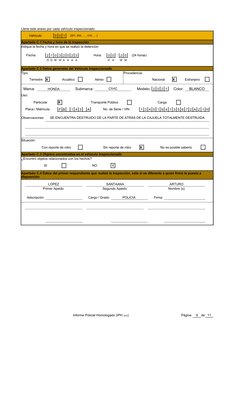 Llene este anexo por cada vehículo inspeccionado 
Vehículo
0 0 1
[001, 002, …., 010, ….]
Apartado C.1 Fecha y hora de la insp