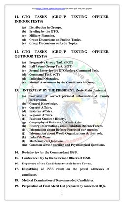 Visit https://www.pakshaheens.com  (https://www.pakshaheens.com/)for more pdf and past papers 
2 
 
11.  GTO 
TASKS 
(GROUP