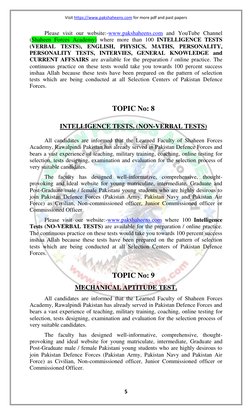 Visit https://www.pakshaheens.com  (https://www.pakshaheens.com/)for more pdf and past papers 
5 
 
Please visit our website: