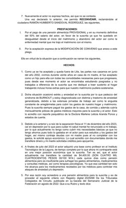 7. Nuevamente el actor no expresa hechos, así que no se contesta.
Una  vez  declarado  lo  anterior,  me  permito  RECONVENIR