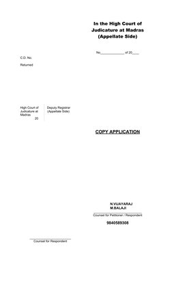 Certified Copy Application Formats | PDF | Lawsuit | Common Law