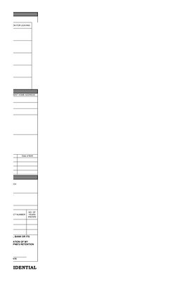REASON FOR LEAVING
CURRENT HOME ADDRESS
Date of Birth
ION OR BRANCH
O REFERRER:
RESS/CONTACT NUMBER
DATE
CONFIDENTIAL
NO. OF