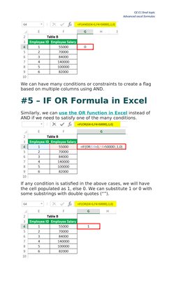 Advanced Excel Formulas Guide | PDF | Computer Programming | Computing