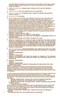 Parliamentary Procedure Meeting Script | PDF | Secondary School | Chairman