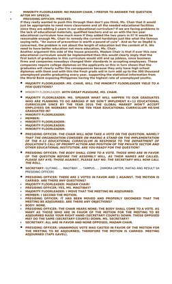 Parliamentary Procedure Meeting Script | PDF | Secondary School | Chairman