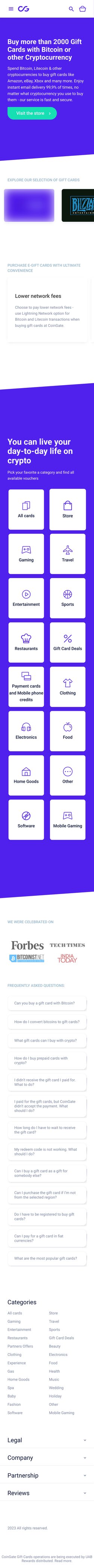 Crypto Gift Cards for Every Need | PDF | Gift Card | Cryptocurrency