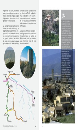 15   
rutas senderistas por zaragoza, la provincia
14
EL CASTILLO DE ROITA 
SE LOCALIZA A UNOS 
10 kILÓMETROS DE SOS 
DEL REY