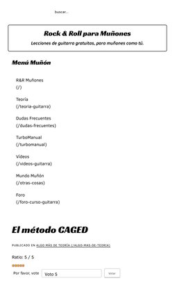 El método CAGED
PUBLICADO EN ALGO MÁS DE TEORÍA (/ALGO-MAS-DE-TEORIA)
Ratio: 5 / 5
Por favor, vote
Voto 5
  
Votar
buscar...