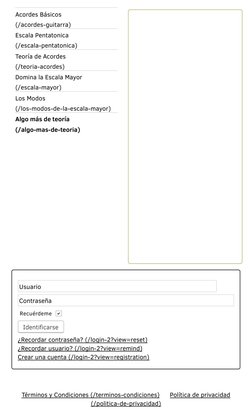 Acordes Básicos
(/acordes-guitarra)
Escala Pentatonica
(/escala-pentatonica)
Teoría de Acordes
(/teoria-acordes)
Domina la Es