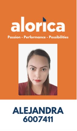 Passion - Performance - Possibilities 
ALEJANDRA
6007411
