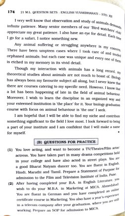 Writing Skills Notes From 21 Class 12 HSC | PDF