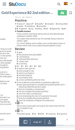 Gold Experience B2 Workbook Answers | PDF | Language Mechanics | Languages