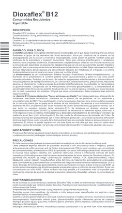 Dioxaflex B12 | PDF | Droga anti-inflamatoria libre de esteroides
