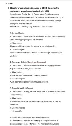 Cssd Cloth CSSD Wrapping and Packaging Methods | PDF | Sterilization (Microbiology ...