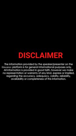 DISCLAIMER
Educatorz
