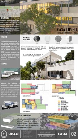 ACERO
HORMIGÓN
MALLA METÁLICA
VIDRIO
La forma de la casa responde a una geometría
"sustractiva", compuesta por volúmenes 5
