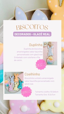 BI
SC
Duplinha de biscoitos amanteigados sabor baunilha personalizado com glacê realEmbalado com celofane e fita de cetim.
TO