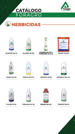 Catálogo de Insecticidas Foragro | PDF | Herbicida | Agricultura