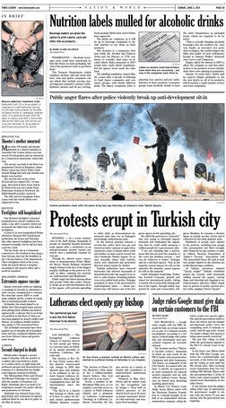 Times Leader 06-02-2013 | PDF | Lutheranism | Recep Tayyip Erdoğan