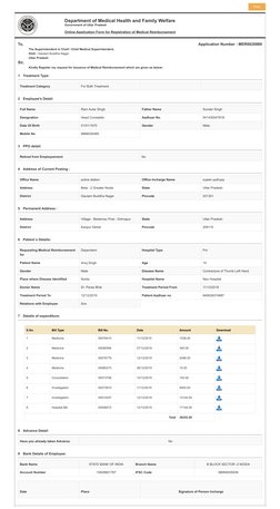 Print
Application Number : MER0020889
Department of Medical Health and Family Welfare
Government of Uttar Pradesh
Online Appl