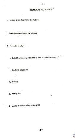 Sacks Sentence Completion Test Manual | PDF | Attitude (Psychology ...